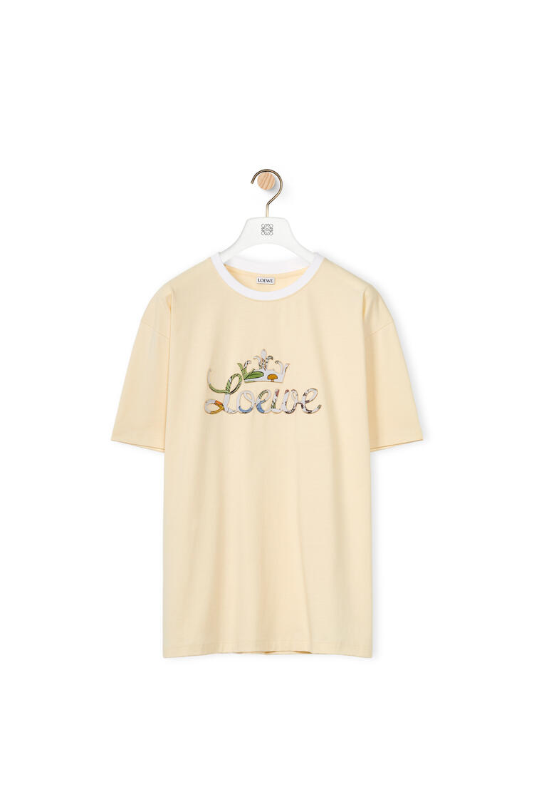 LOEWE LOEWE T-shirt in cotton Ecru pdp_rd