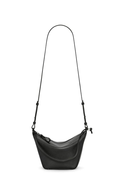 LOEWE Mini Hammock Hobo bag in classic calfskin Black plp_rd