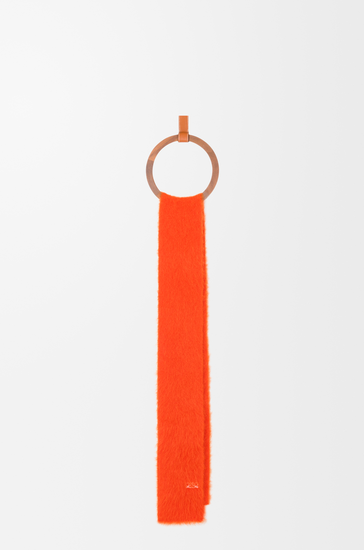 LOEWE Sciarpa in misto alpaca Arancione