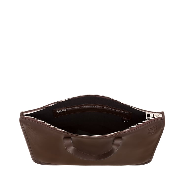 LOEWE BRIEFCASE Chocolate Brown