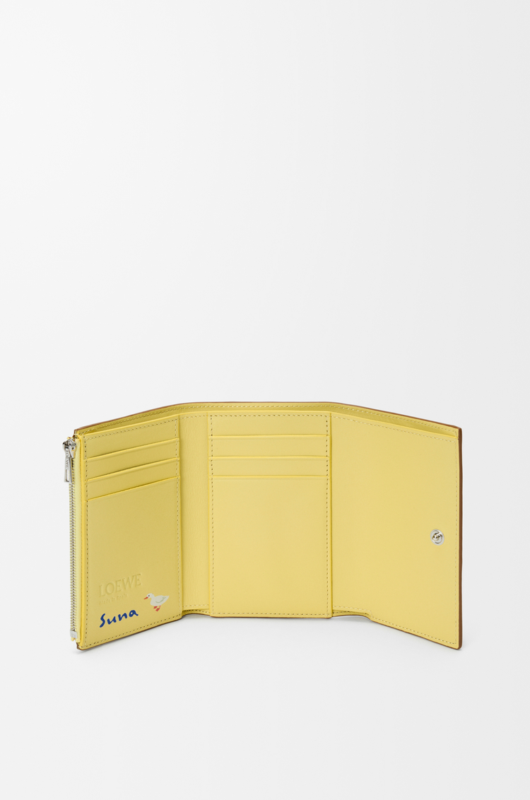 LOEWE アライグマ バーティカル ウォレット スモール（ナパカーフ） モカ