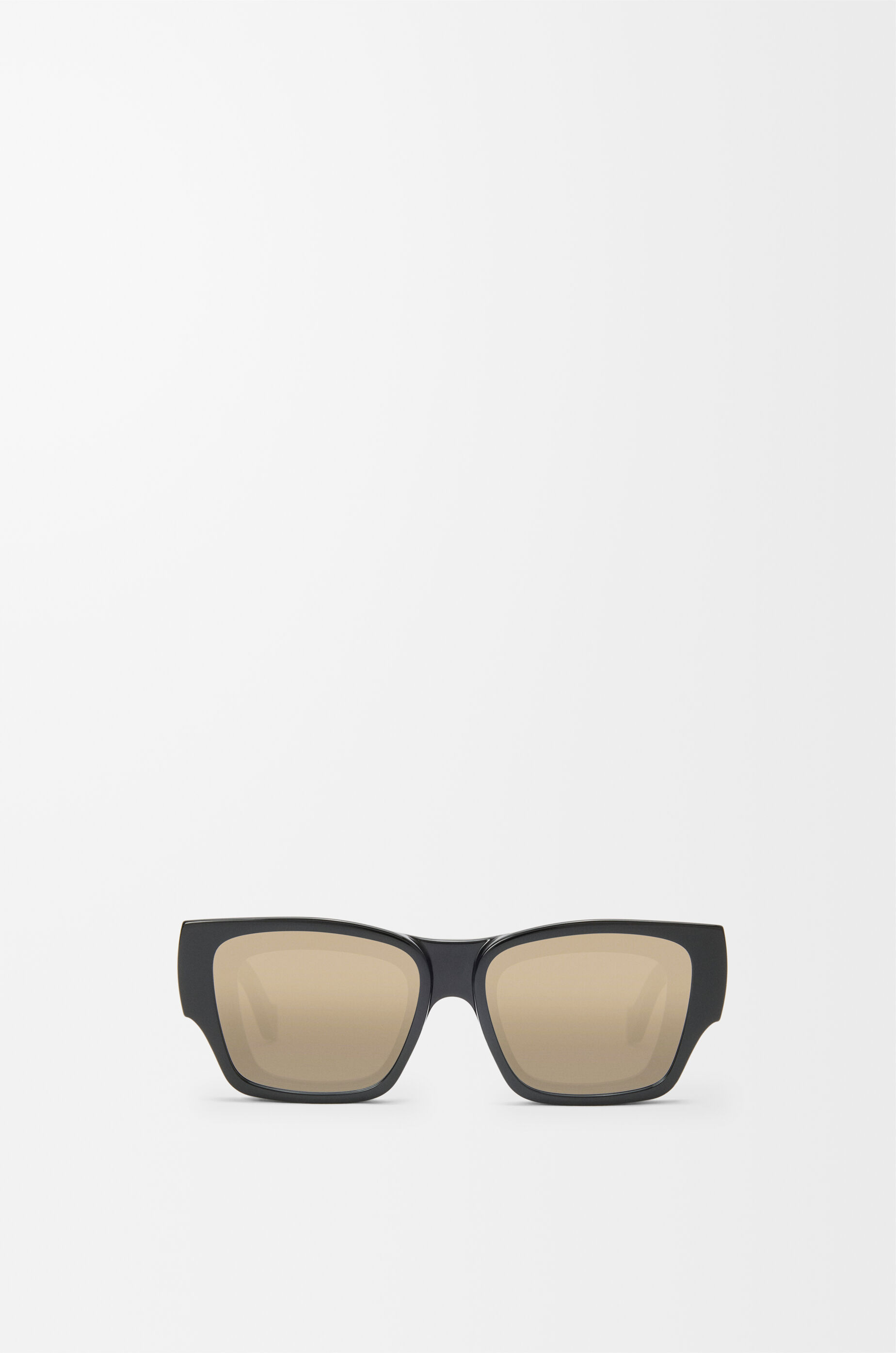 オープニング 大放出セール Front LOEWE - Black sunglasses square lenses 小物