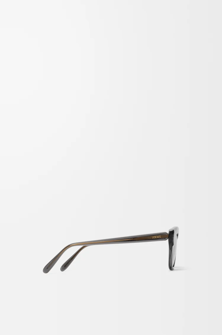 LOEWE Sigma Slim sunglasses Transparent Grey/Black