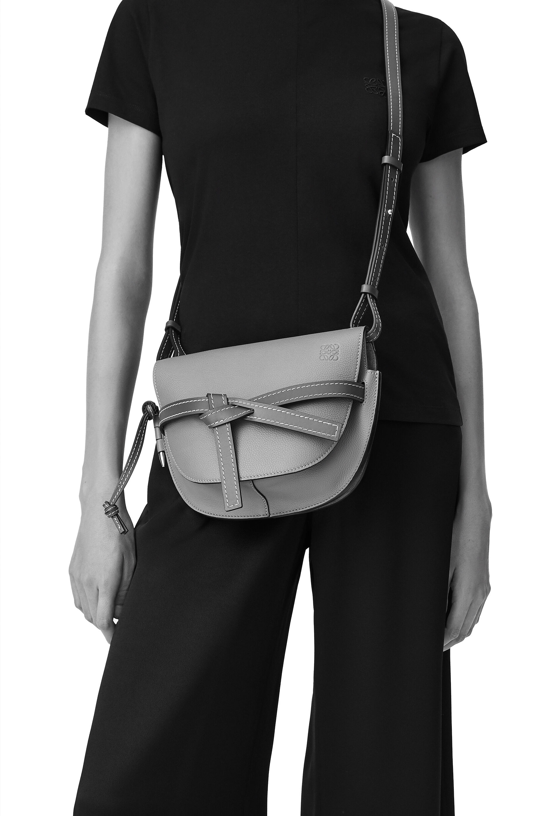 Loewe gate small black on sale