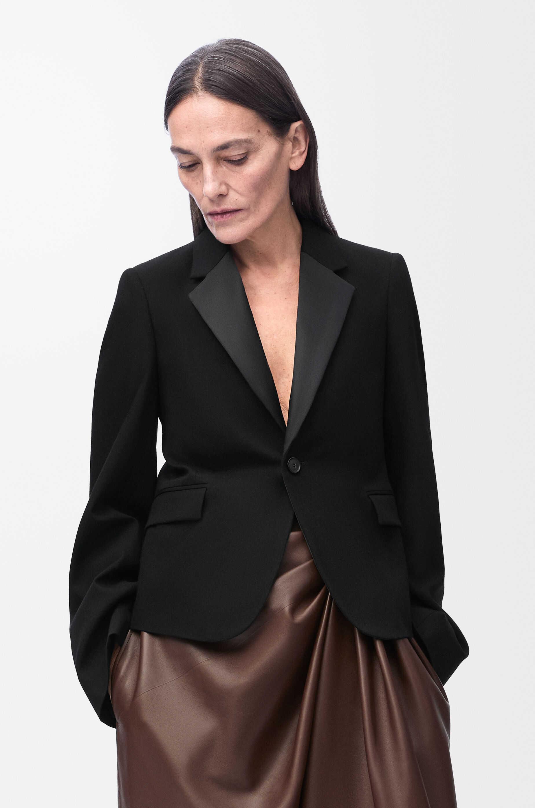 Jacket in wool Black - LOEWE