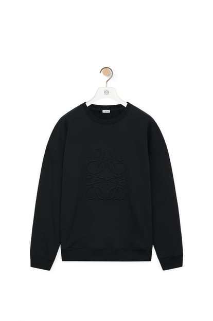 LOEWE Relaxed fit sweatshirt in cotton Black plp_rd
