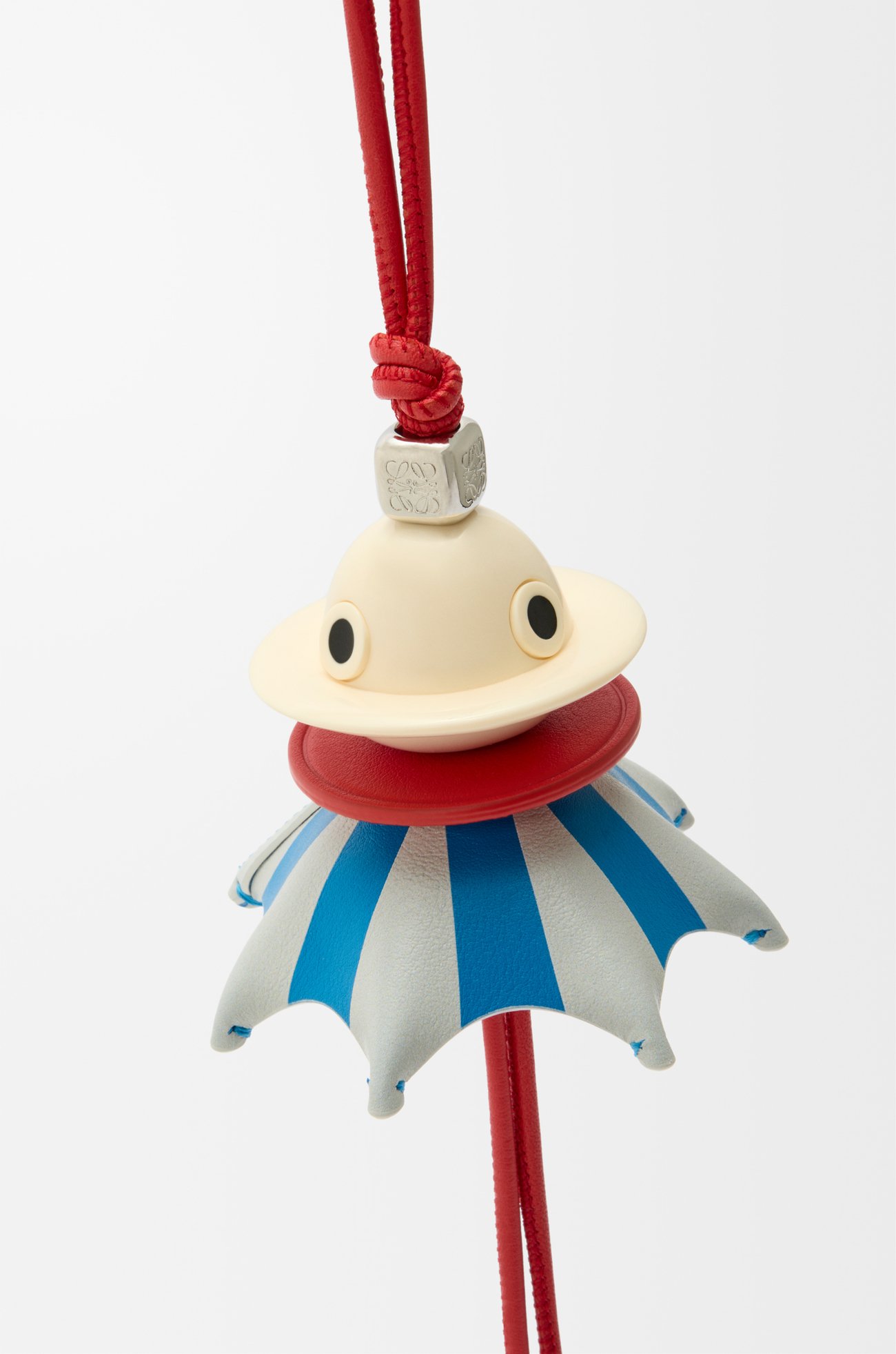 LOEWE UFO Puzz charm Red/White