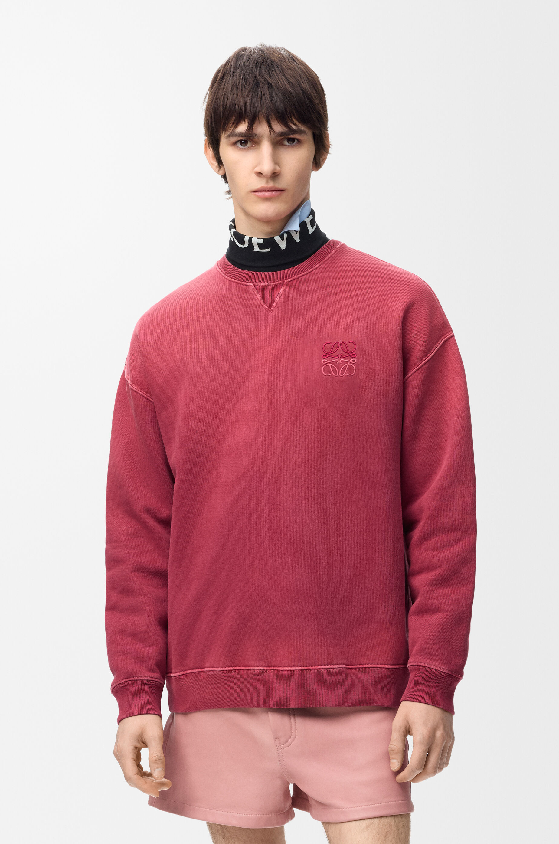 Sweatshirt in cotton Red - LOEWE USA Official Website