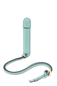 LOEWE Perfume travel case in classic calfskin and brass Aqua