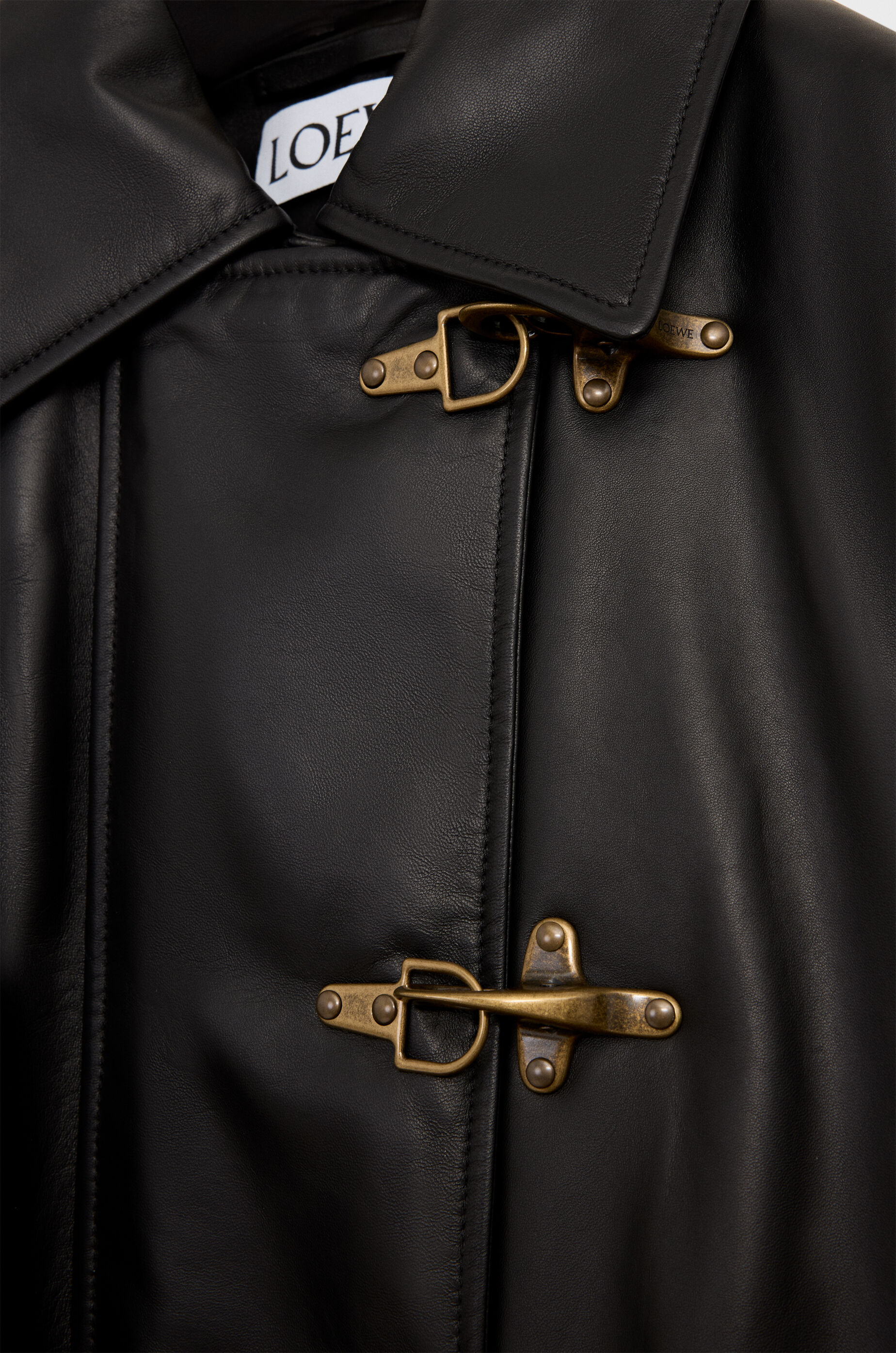 Coat in nappa lambskin Black - LOEWE