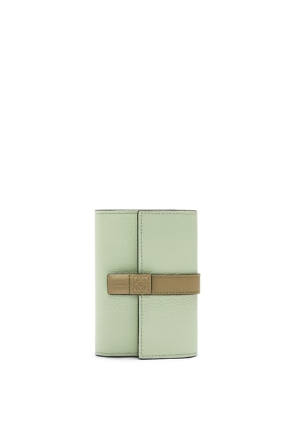 LOEWE Small vertical wallet in soft grained calfskin Spring Jade/Clay Green plp_rd