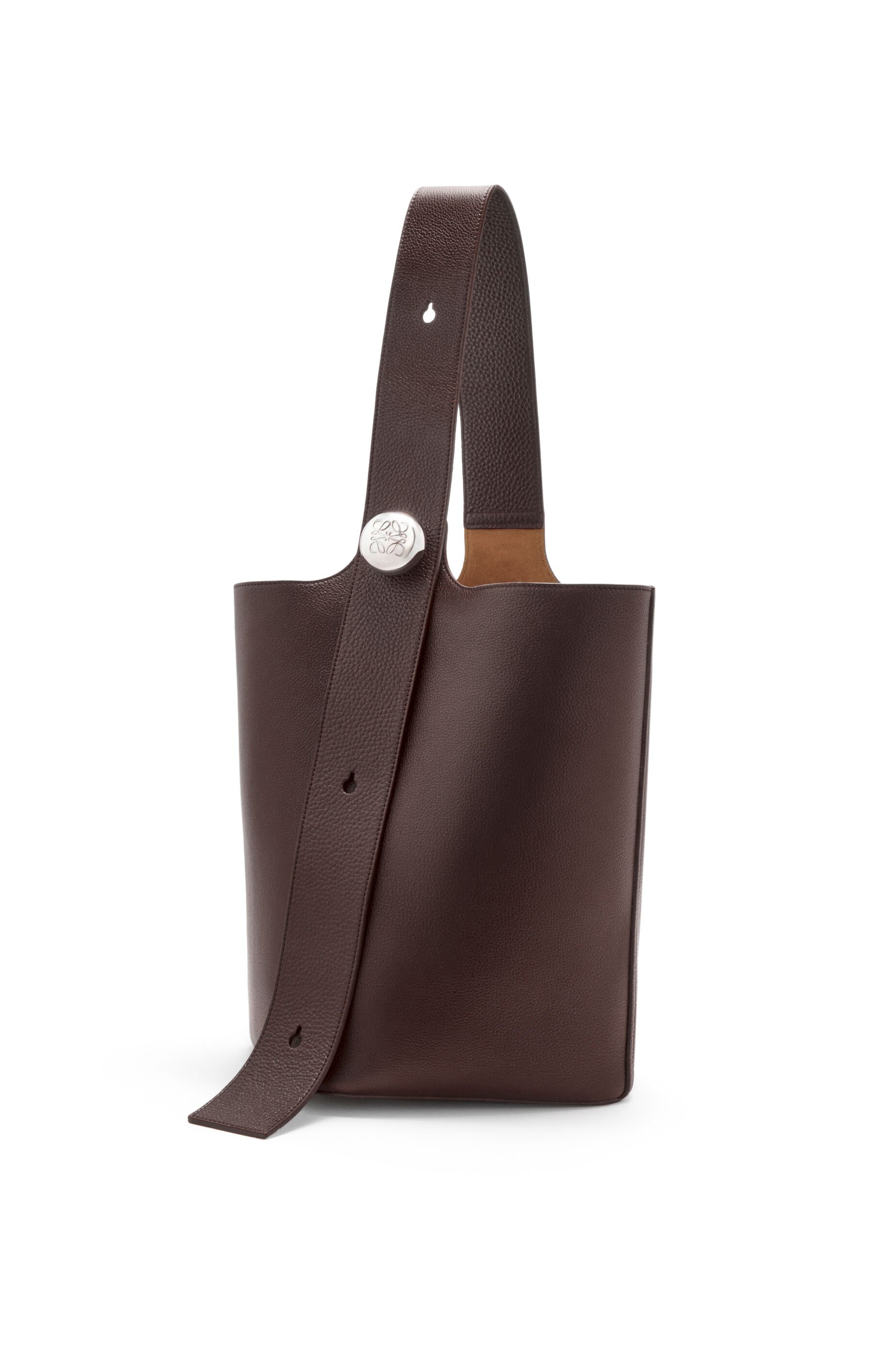 ぺブル バケットバッグ ラージ（サプルグレインカーフ） エバーグリーン - LOEWE