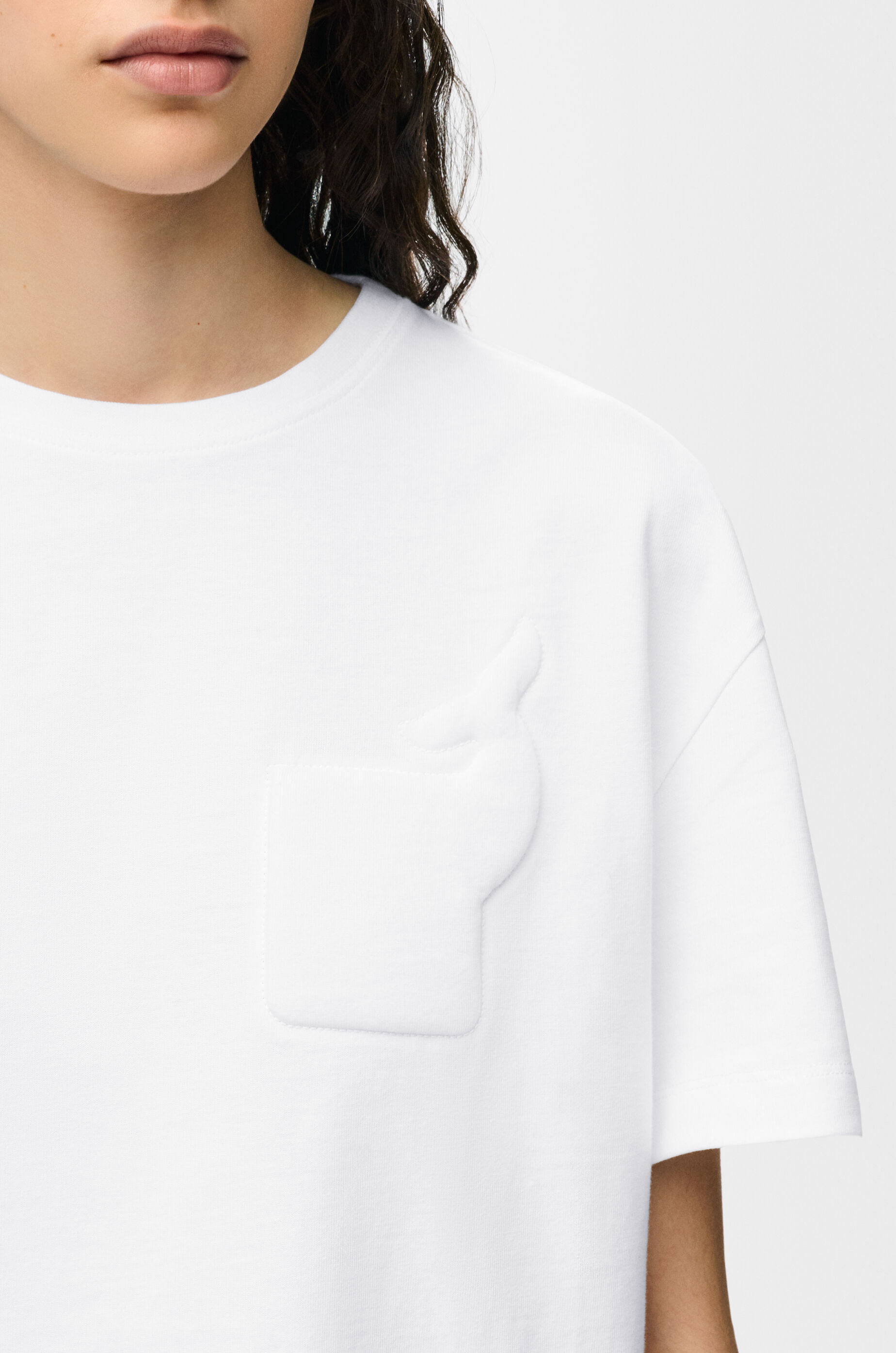 リラックスフィット Tシャツ（コットン） ホワイト - ロエベ 日本 公式