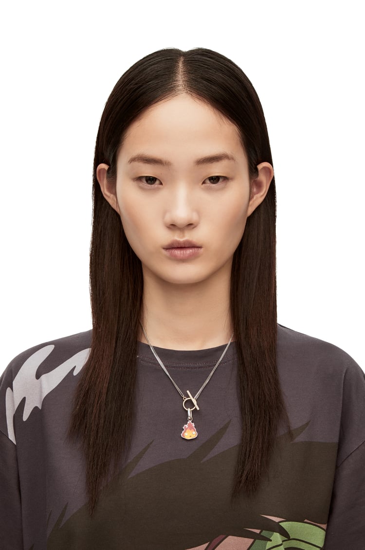 LOEWE Calcifer charm in sterling silver Silver