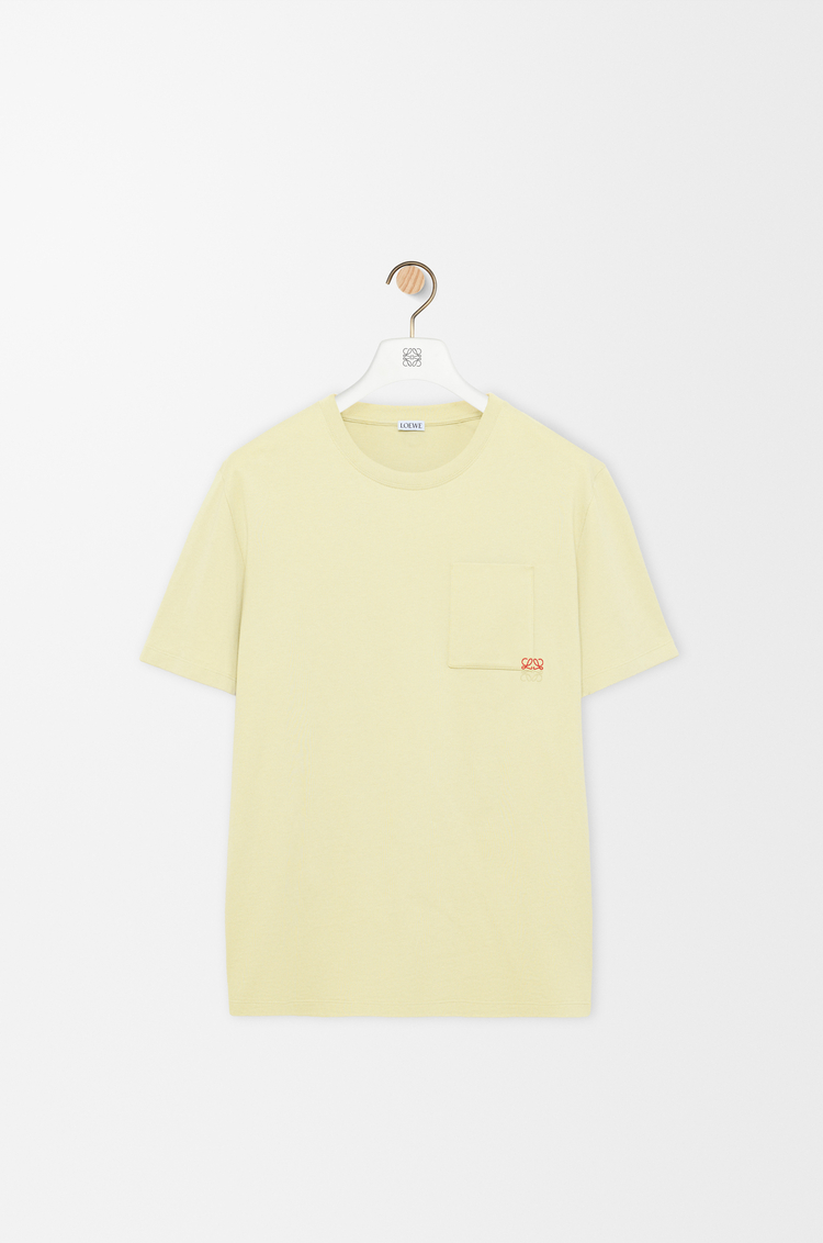 LOEWE Relaxed fit T-shirt in cotton Light Yellow