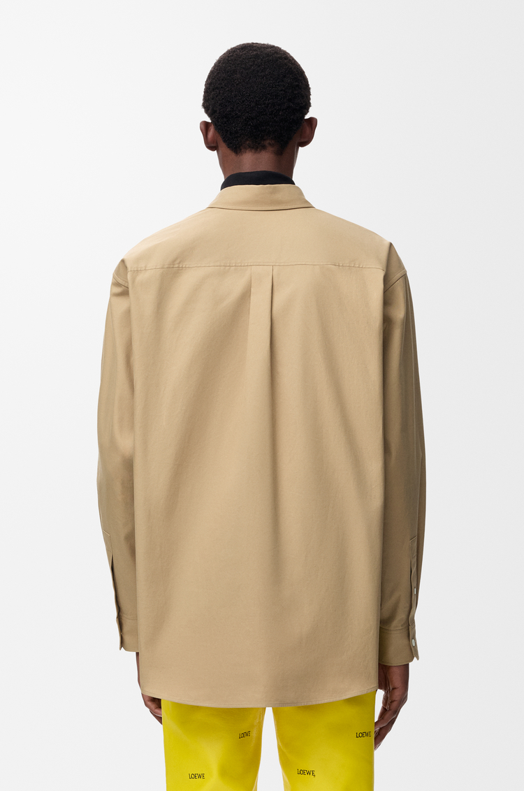 LOEWE Shirt in cotton Beige