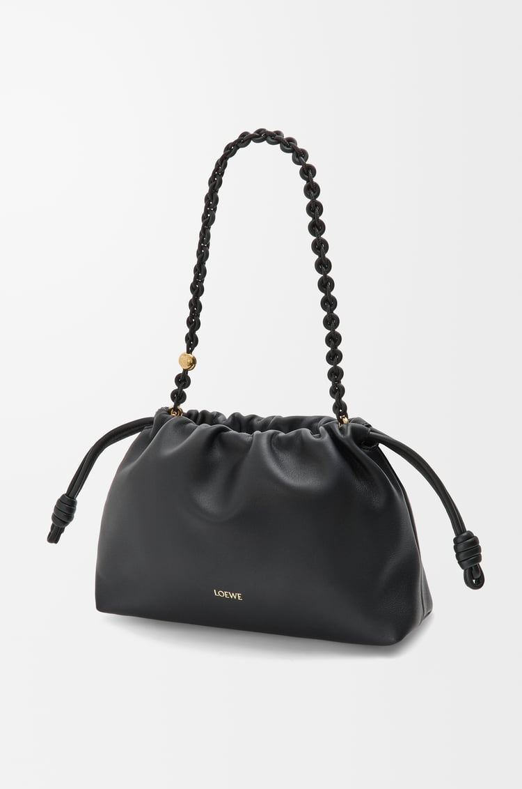 LOEWE フラメンコパース ミディアム（メローナパラム） ブラック