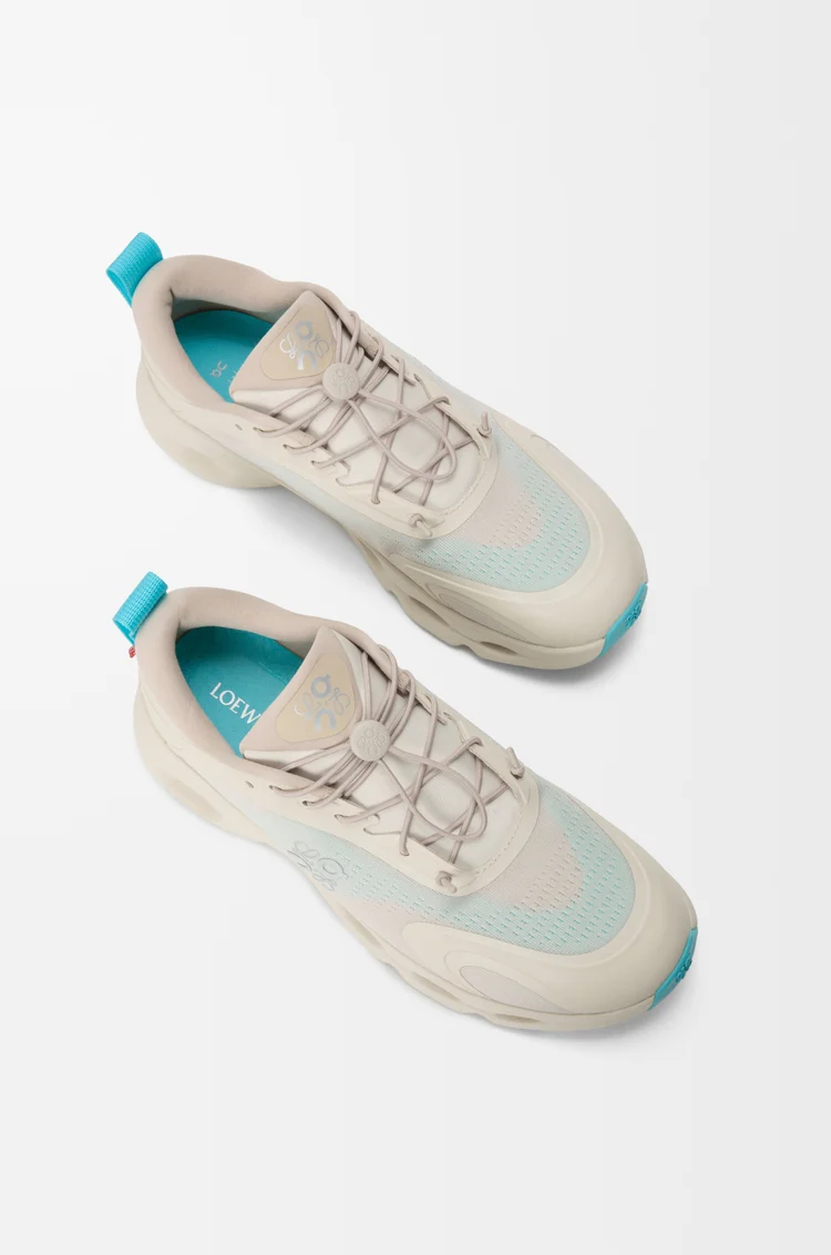 LOEWE Zapatilla Cloudsolo Arena/Turquesa