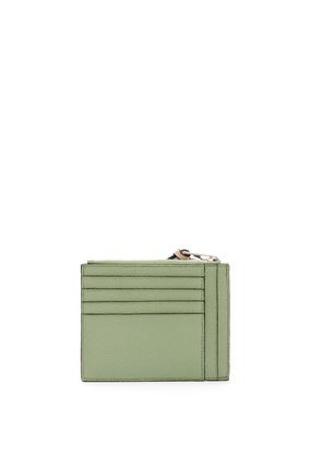 LOEWE Large coin cardholder in soft grained calfskin Rosemary/Tan plp_rd