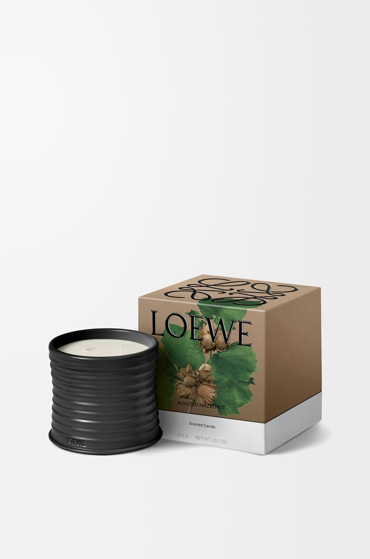 LOEWE Vela mediana Roasted Hazelnut Negro