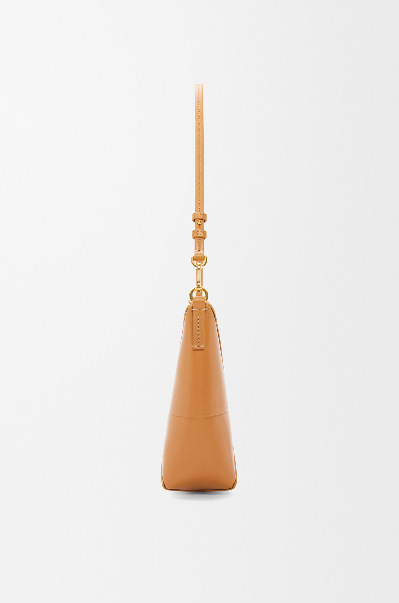 LOEWE Puzzle Fold pouch in shiny nappa calfskin Warm Desert