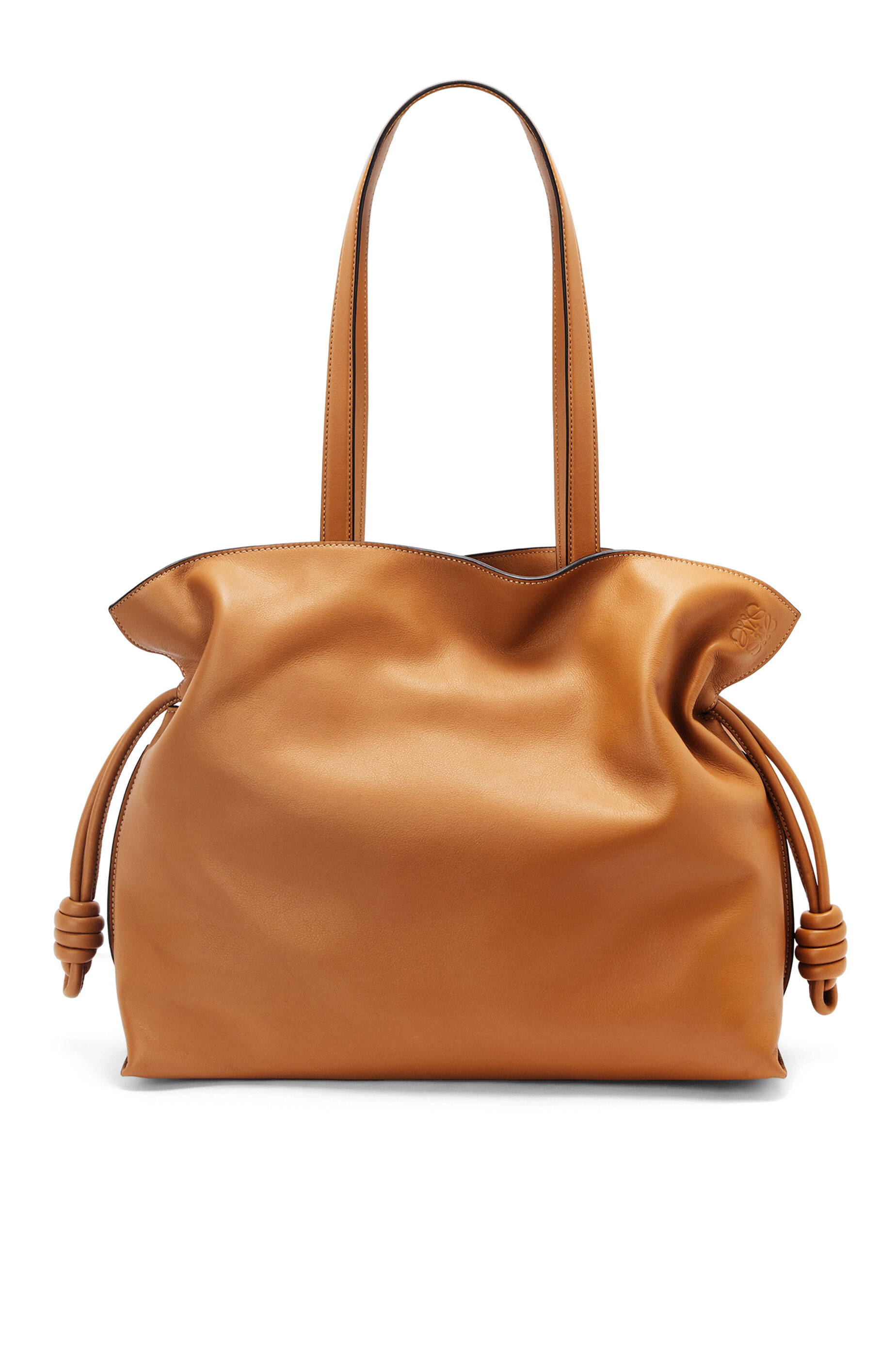 Womens Bags Tote bags Loewe Large Flamenco Bag in Brown 