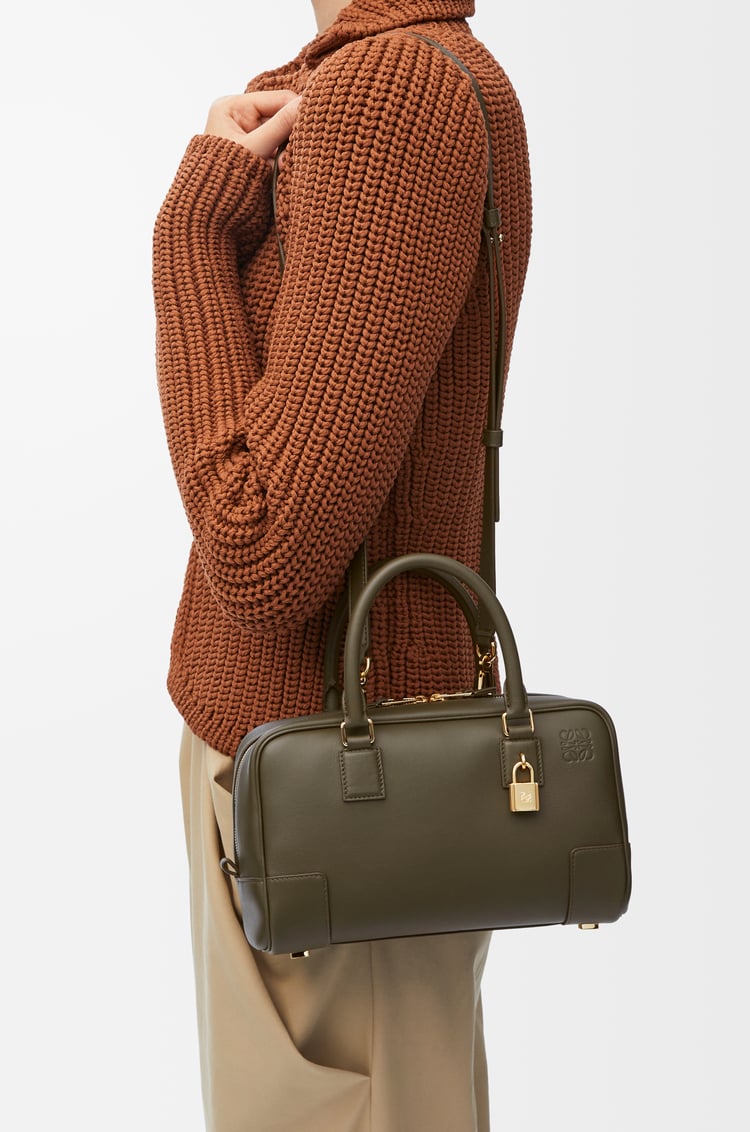 LOEWE Amazona 23 bag in nappa calfskin Dark Khaki
