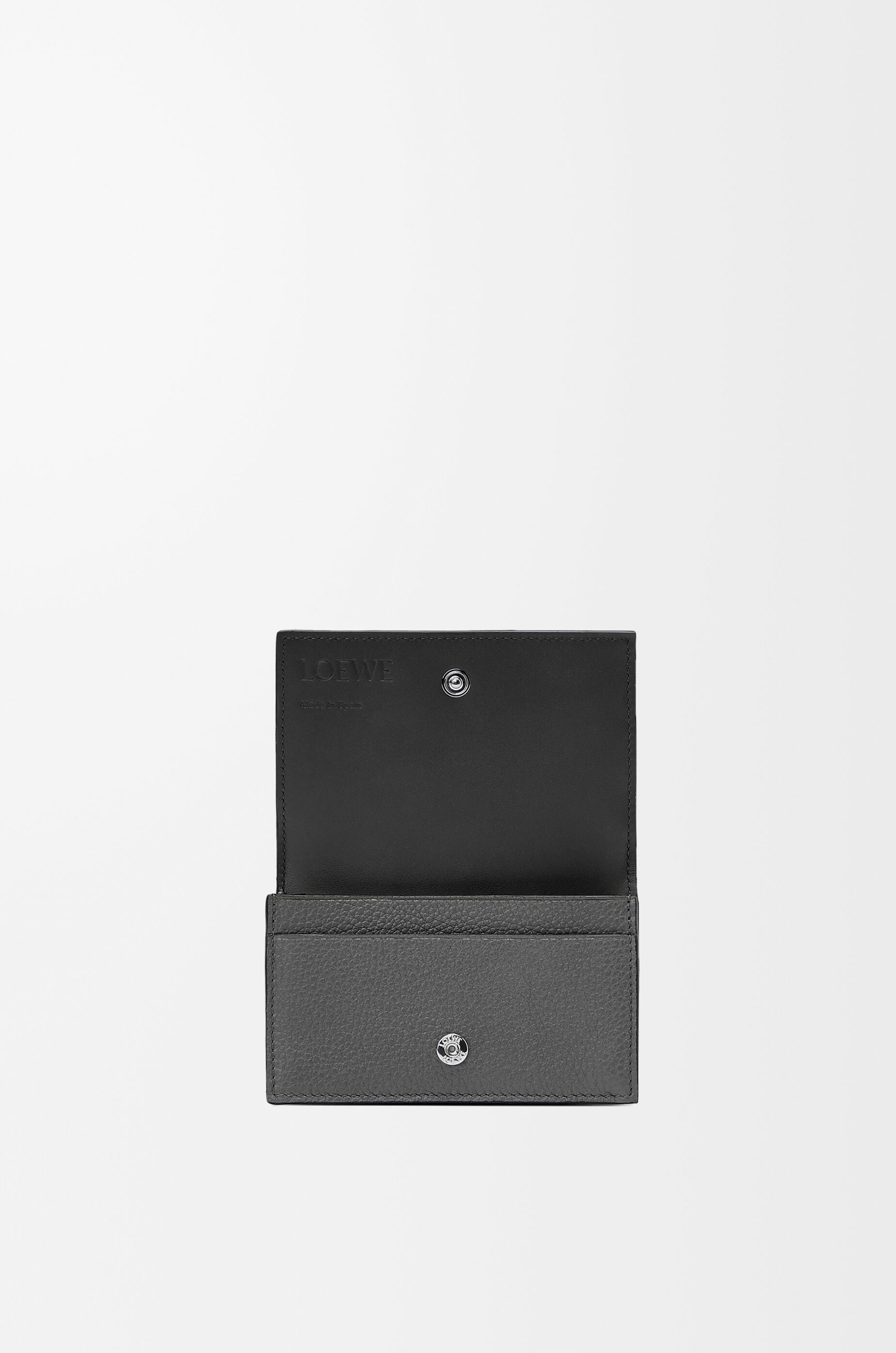 日本に ビジネスカードホルダー（ソフトグレインカーフ） グレー LOEWE - バッグ