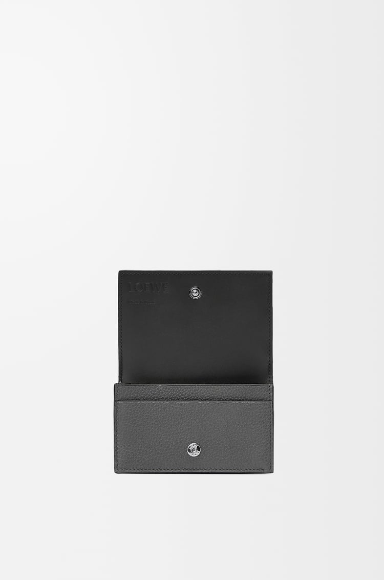 LOEWE ビジネスカードホルダー（ソフトグレインカーフ） アンスラサイト