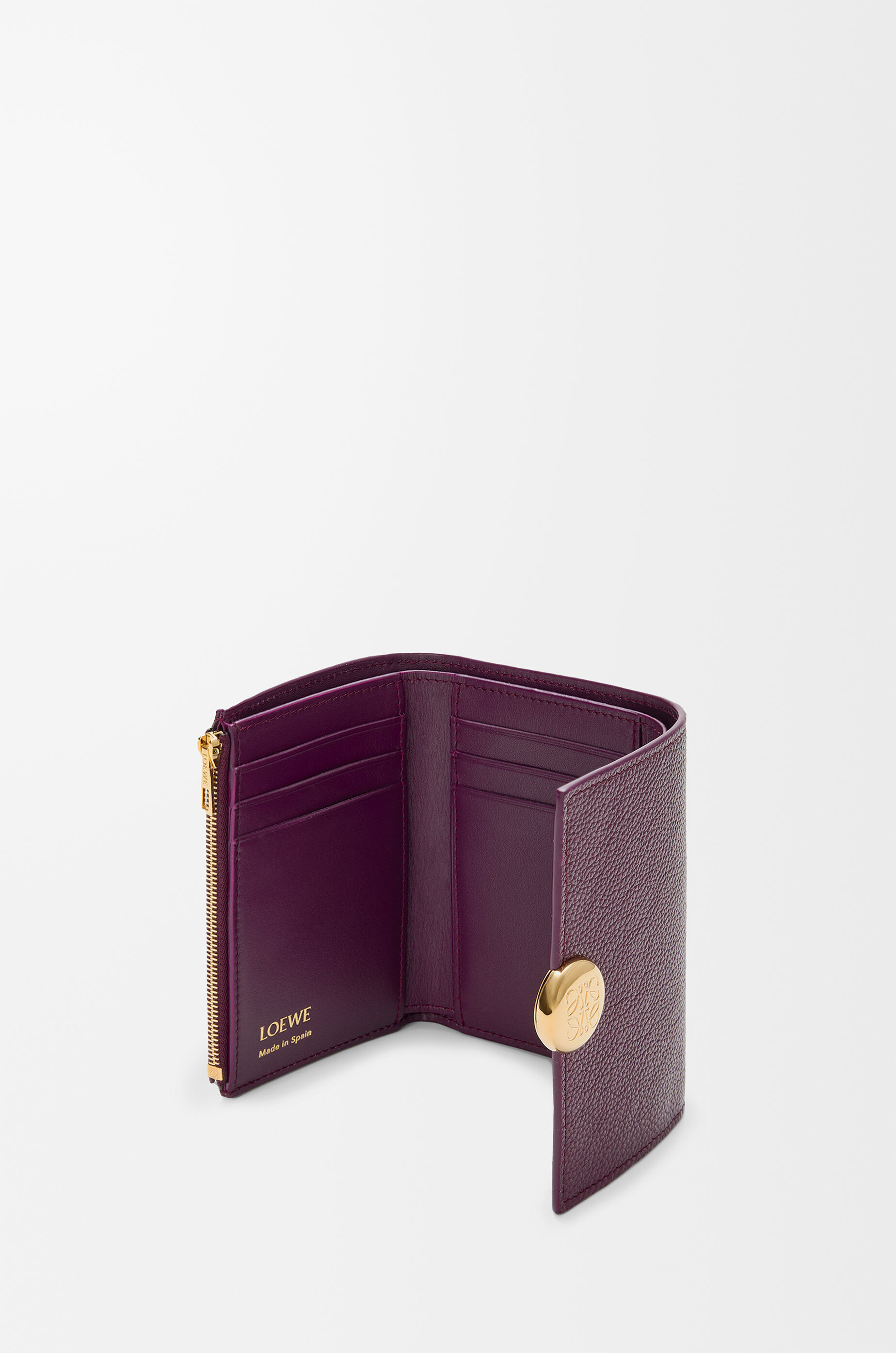 【美品】LOEWE ペブル バーティカルウォレット ぺブル バーティカル ウォレット スモール（ペブルグレインカーフ