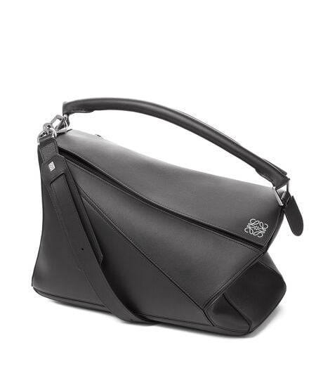 Puzzle Large Bag Black - LOEWE