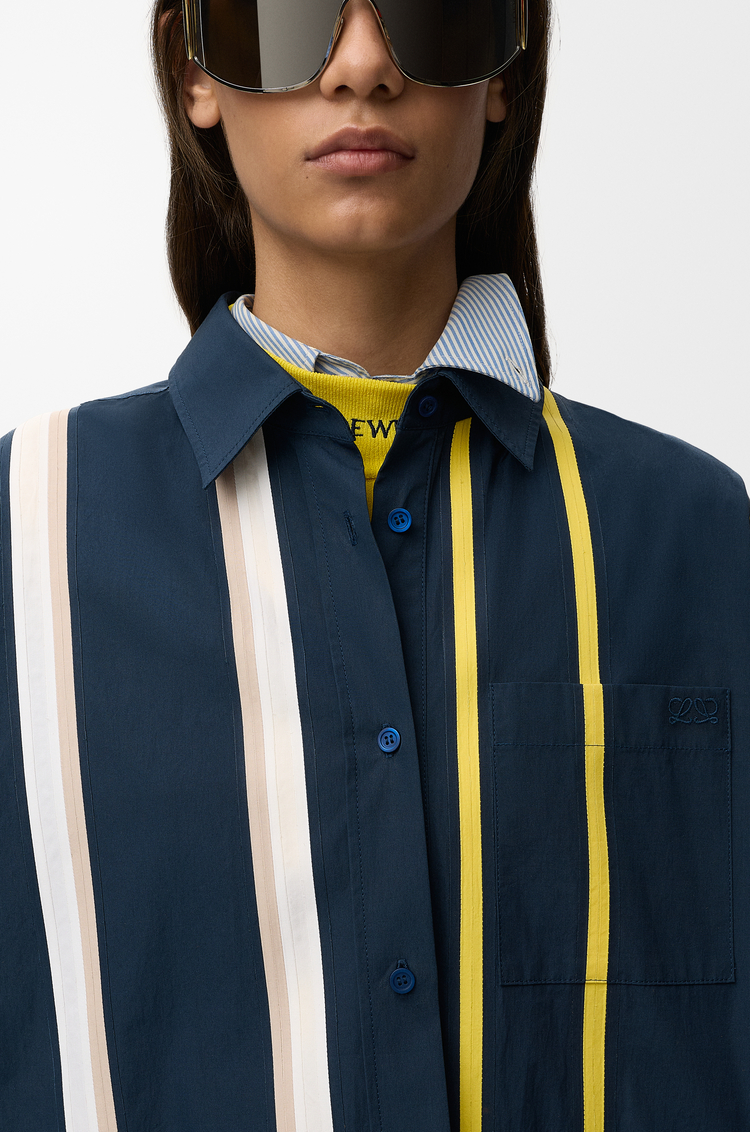 LOEWE Vestido camisero en algodón Multicolor