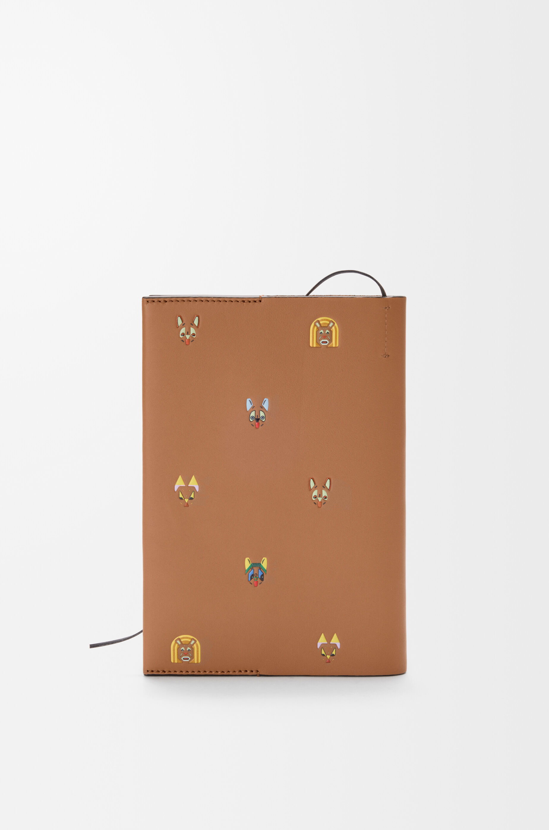 Cats notebook in calfskin Brown - LOEWE
