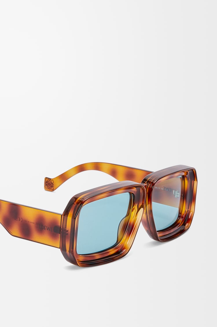 LOEWE Paula's Ibiza dive in mask sunglasses  Light Havana