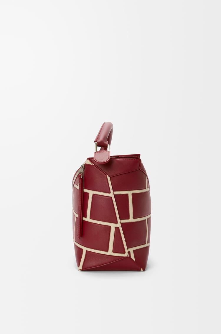 LOEWE パズルエッジ バッグ ラージ（クラシックカーフ） バーントレッド