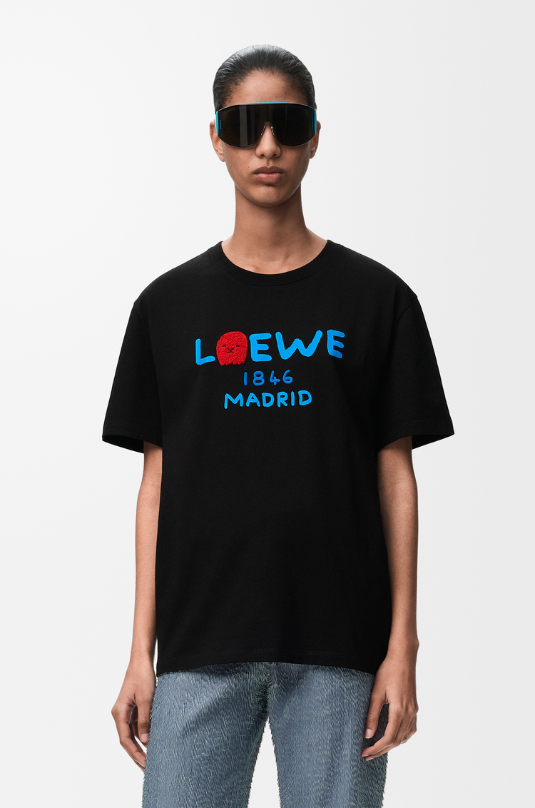 LOEWE リラックスフィット Tシャツ（コットン） ブラック