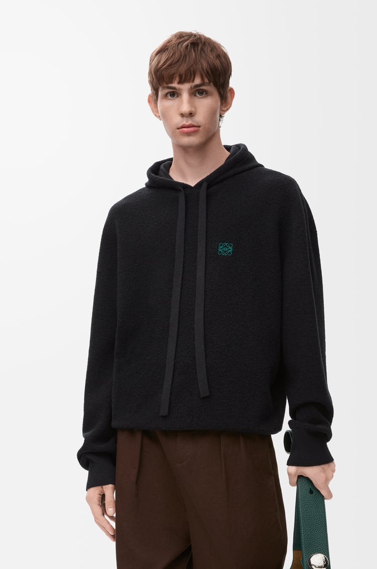 LOEWE フーディー（ウール） ブラック