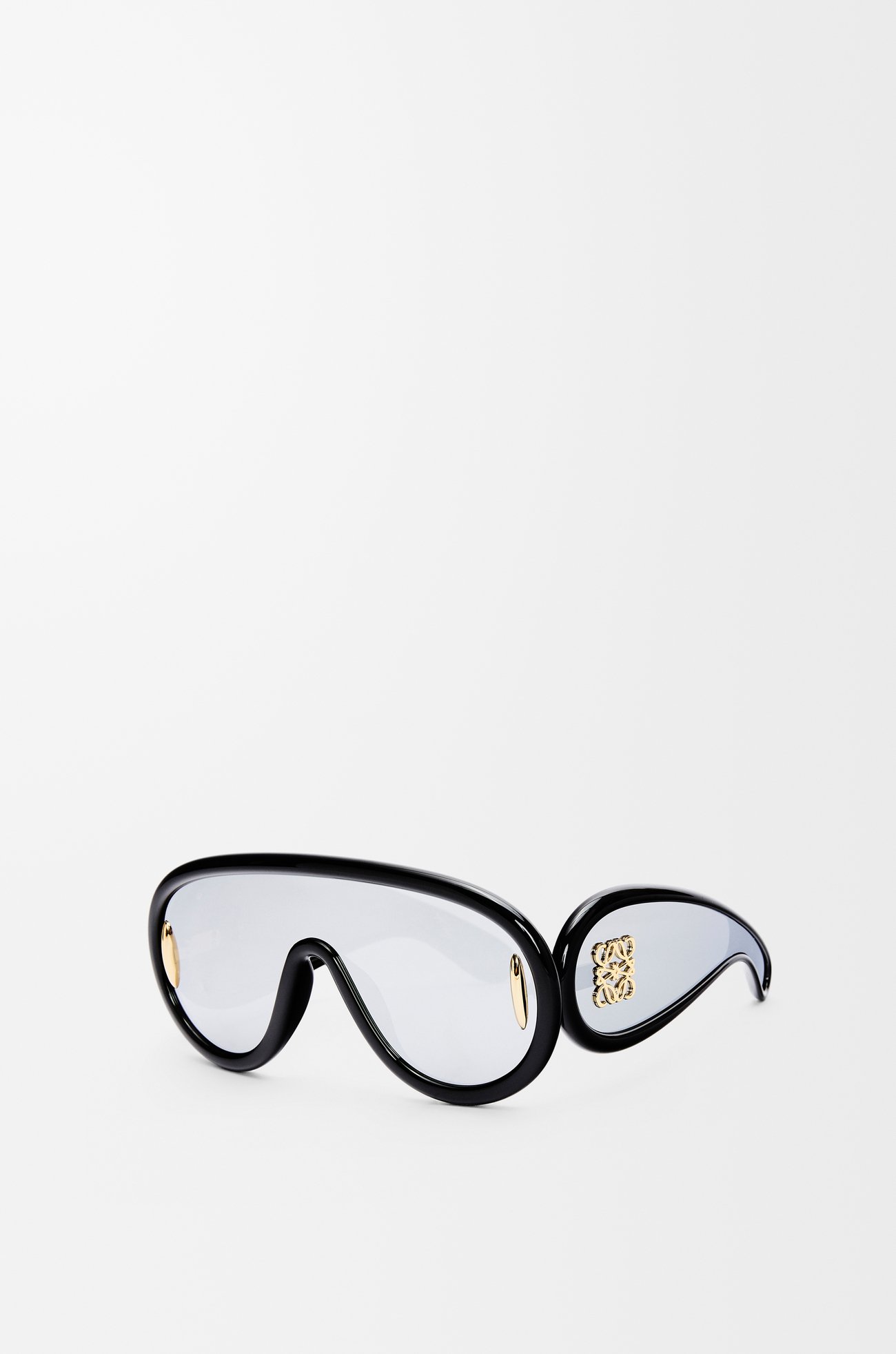 LOEWE Wave mask sunglasses Black