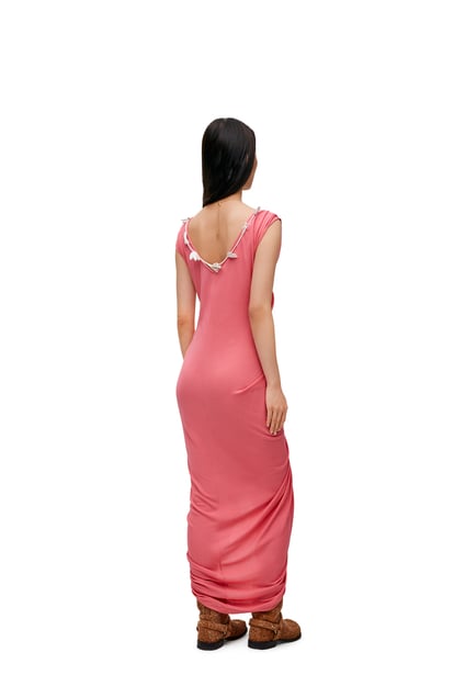 LOEWE Dress in viscose Pink Sorbet plp_rd