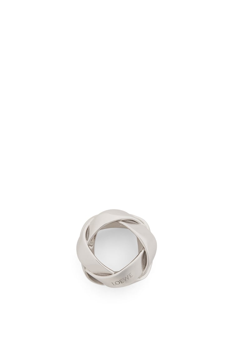 LOEWE Chunky Nest ring in sterling silver Silver