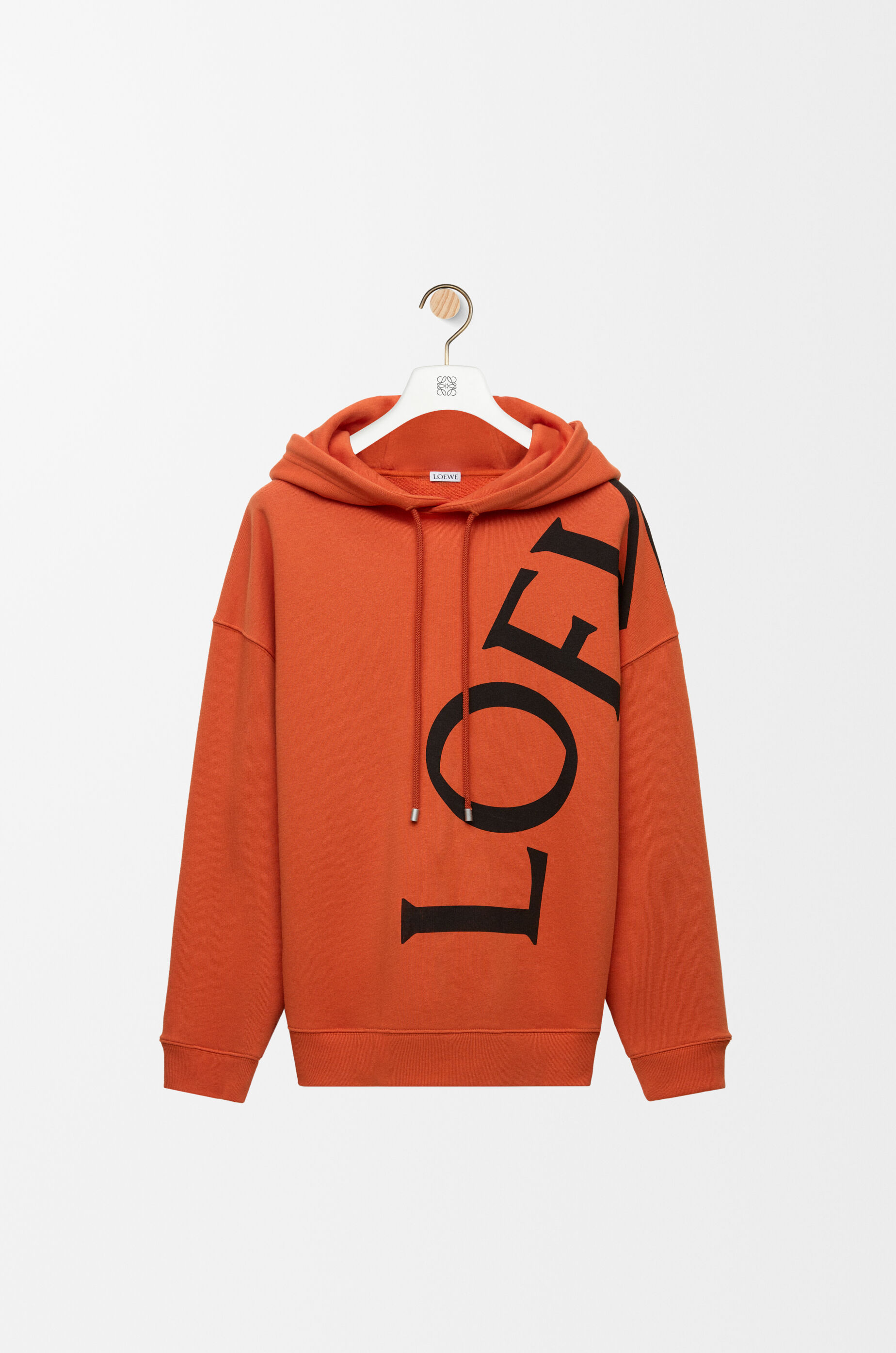 リラックスフィット フーディー（コットン） オレンジ - LOEWE