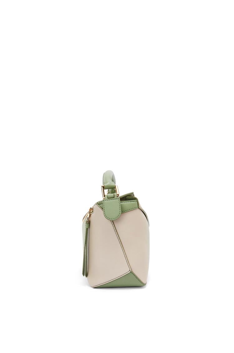LOEWE Small Puzzle Edge bag in degrade nappa calfskin Rosemary/Light Oat pdp_rd