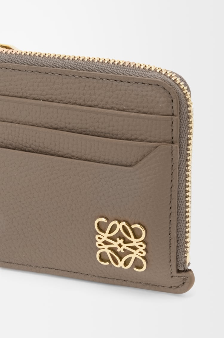 LOEWE アナグラム スクエア コインカードホルダー（ペブルグレインカーフ） トープ