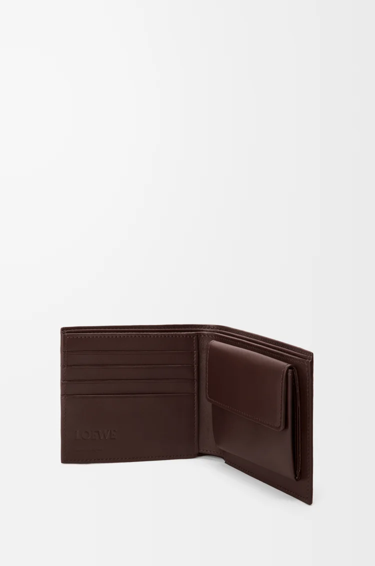 LOEWE キャッツ バイフォールド コインウォレット（クラシックカーフ） ブラウン
