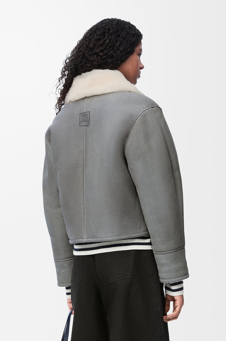 LOEWE Jacket in shearling Grey