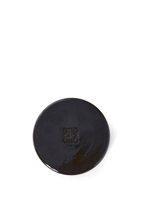 LOEWE Pequeña caja en forma de borla de cerámica y piel de ternera Negro
