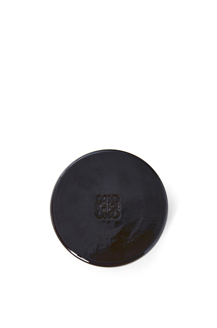 LOEWE Pequeña caja en forma de borla de cerámica y piel de ternera Negro pdp_rd