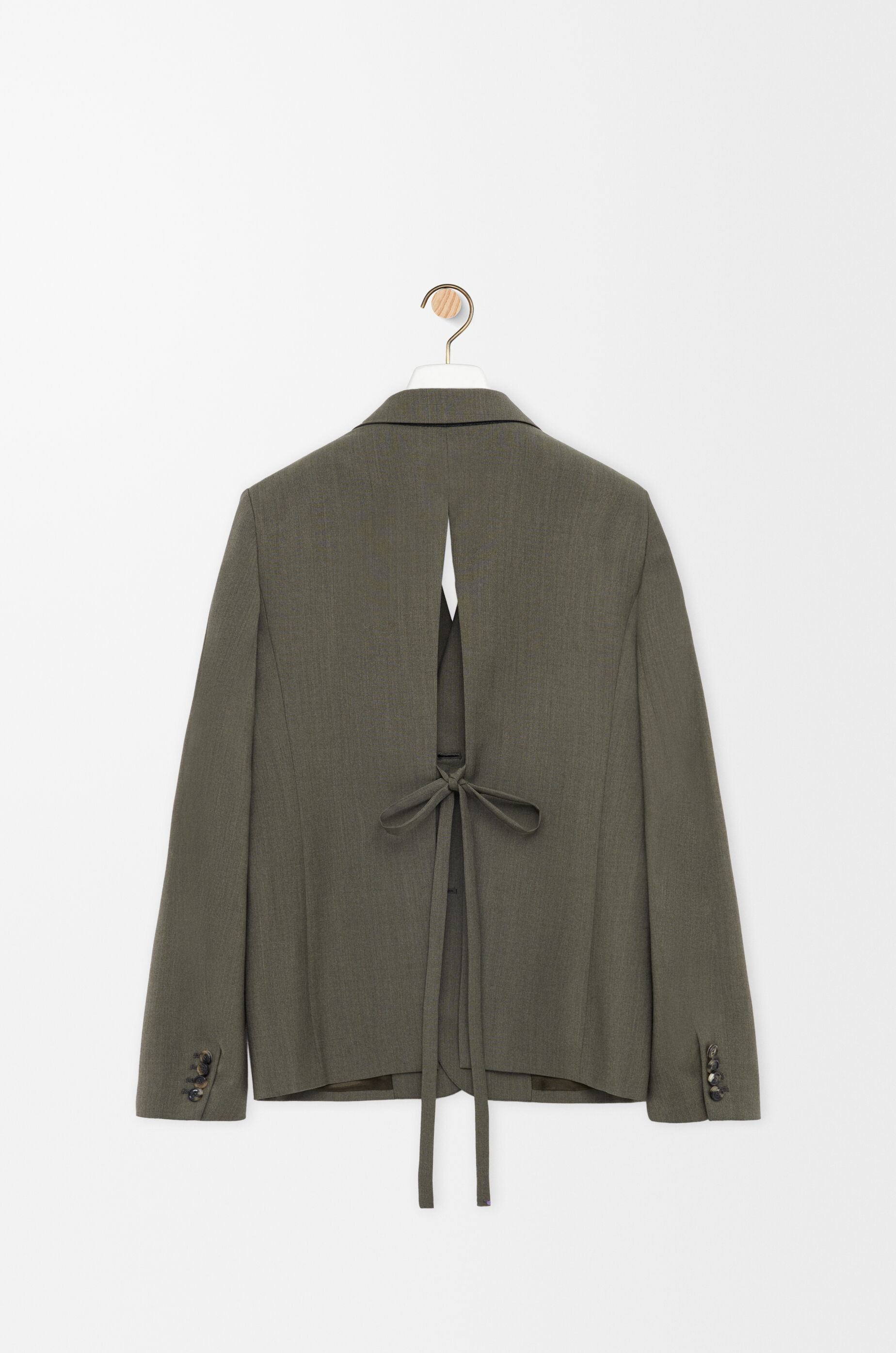テーラード ジャケット（ウール） グリーン - LOEWE