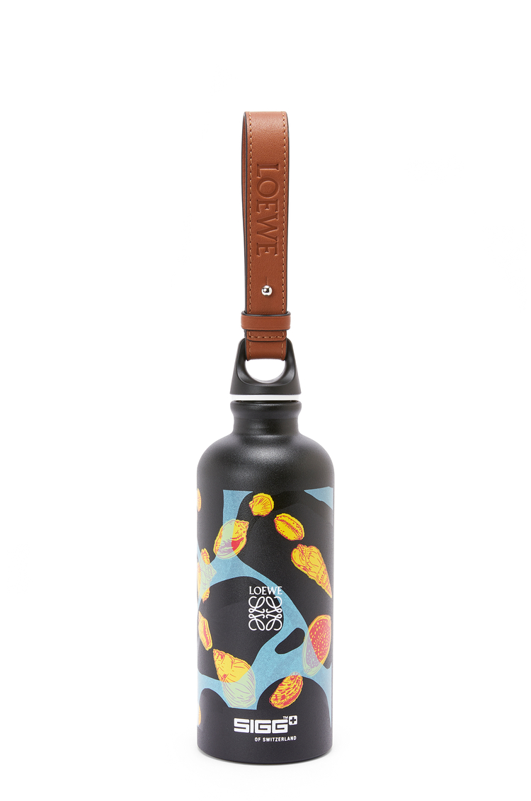 LOEWE BOTTLE In ALUMINIUM/CALF Negro
