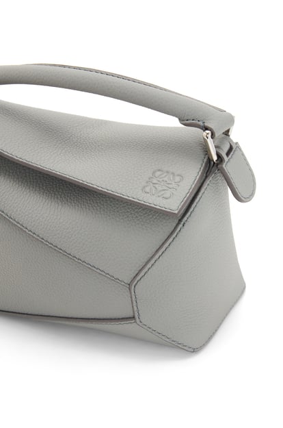LOEWE Mini Puzzle bag in soft grained calfskin Pearl Grey plp_rd